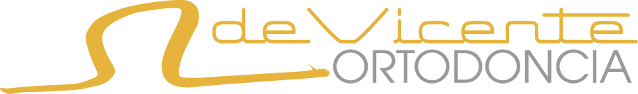 logotipo nuevo clínica dental de vicente ortodoncia en Granada